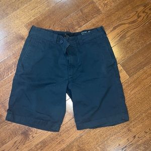 Mens classic navy chino shorts jcrew 30 waist 9 inseam